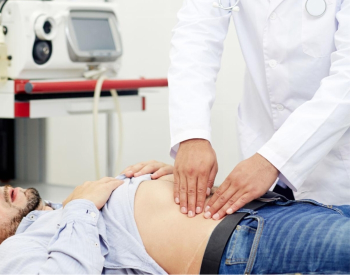 Pain in the upper stomach Gastritis symptoms